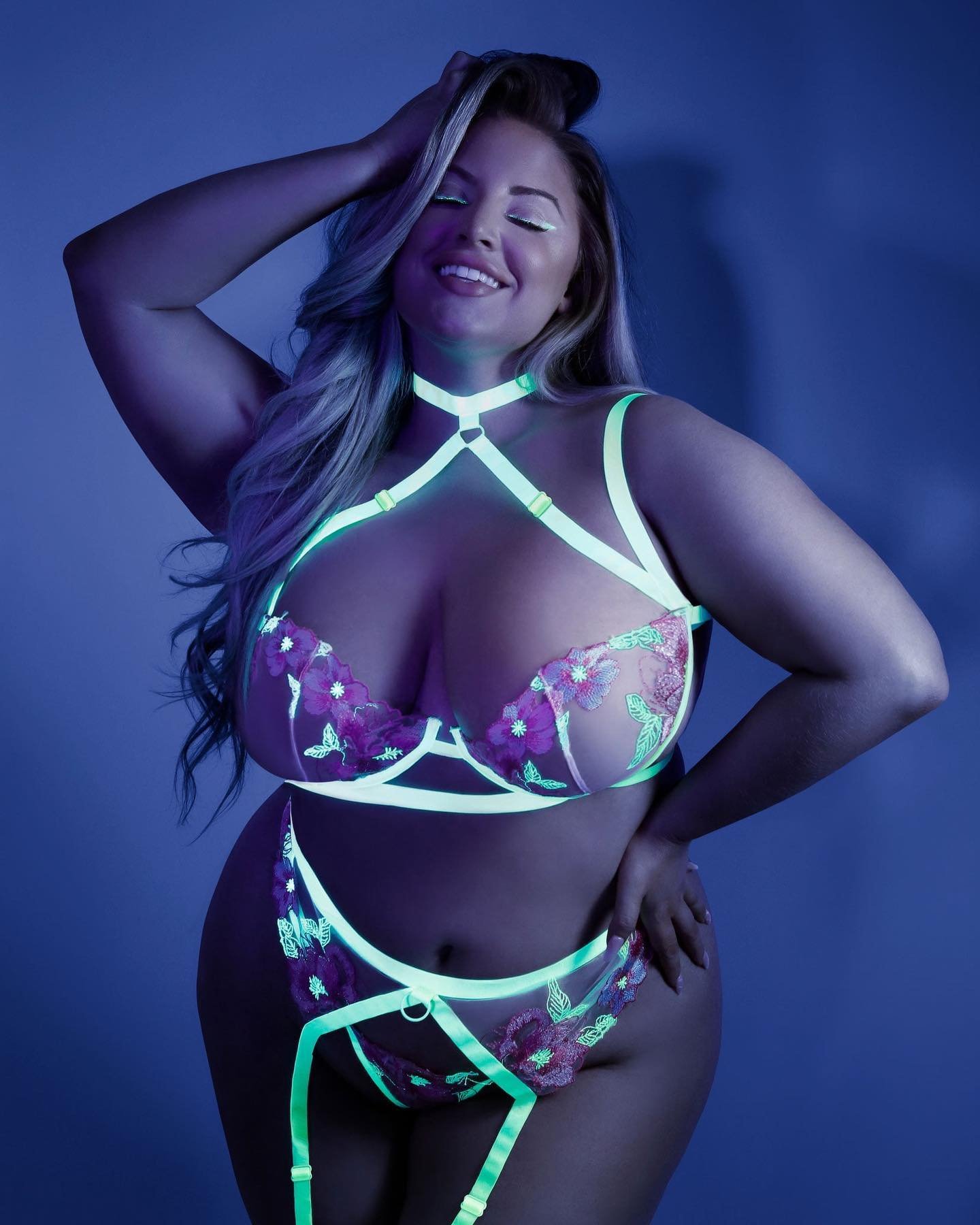 This could be you THIS weekend at the Lingerie Soir&eacute;e!! Stop in today to check out our GLOW fantasy lingerie line and head over to @avlbeautyacademy to get your tickets for the event. We are so hyped to see all you sexy folks showing off your 