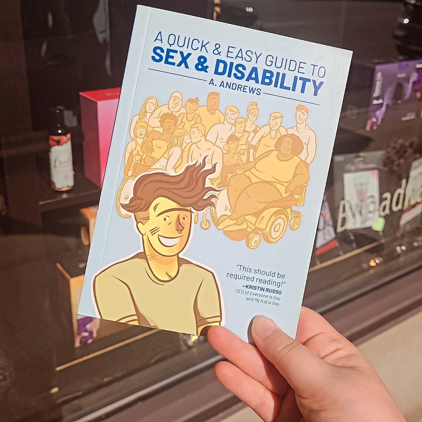 Sundays are for lazy days and good books 📚 
&quot;A quick, easy, and educational comic book guide that will help change the way we talk about s3x and s3xuality for all bodies.&quot;

This easy to read book talks about what its like to be intimate wi