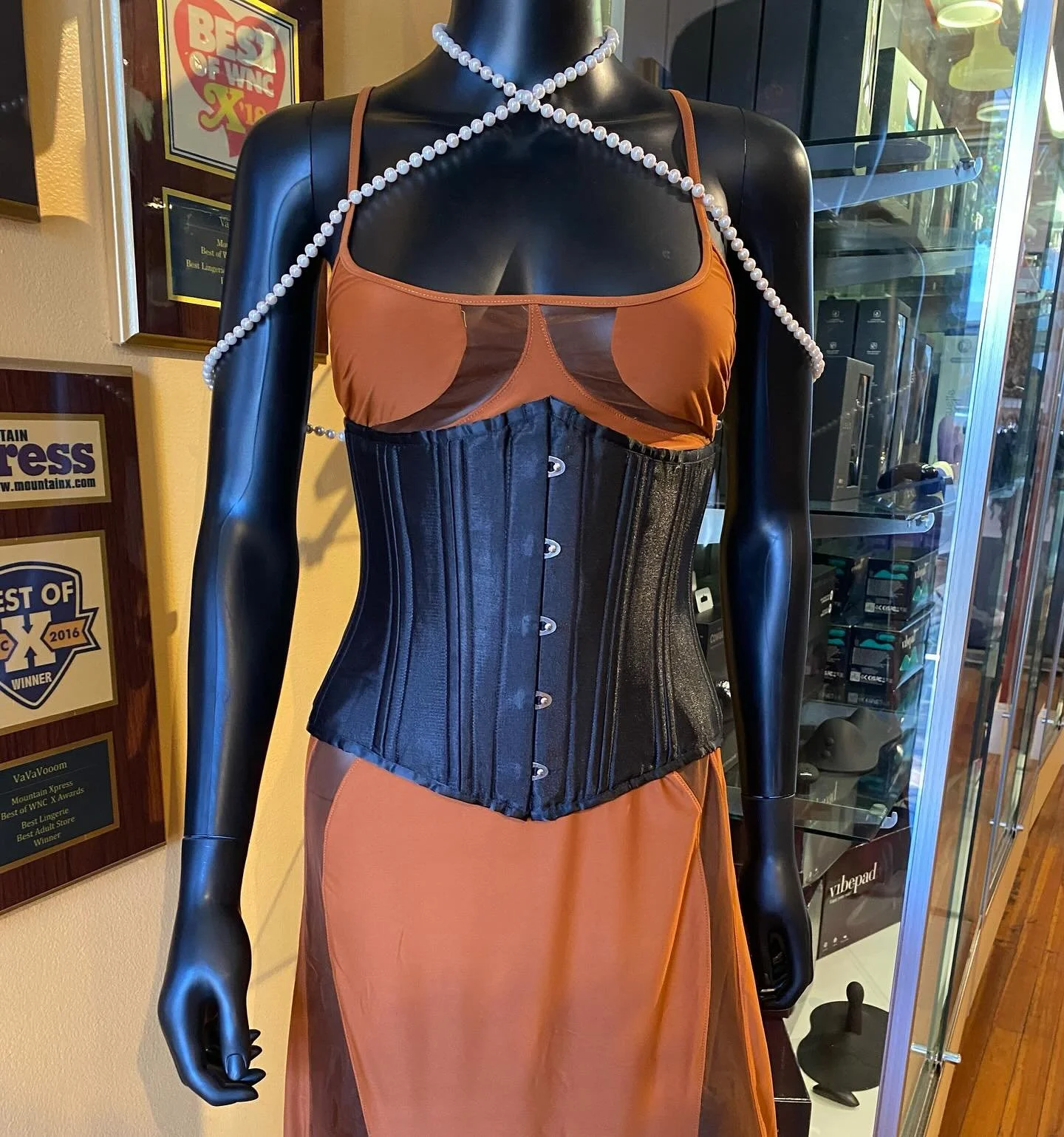 Our beloved psyche slip is back in amber for fall!!! 🧡

Come try her on today 🕯️

@ 57 Broadway St 

#romanticasheville #828 #asheville #downtownavl #828isgreat❤️ #avlovers