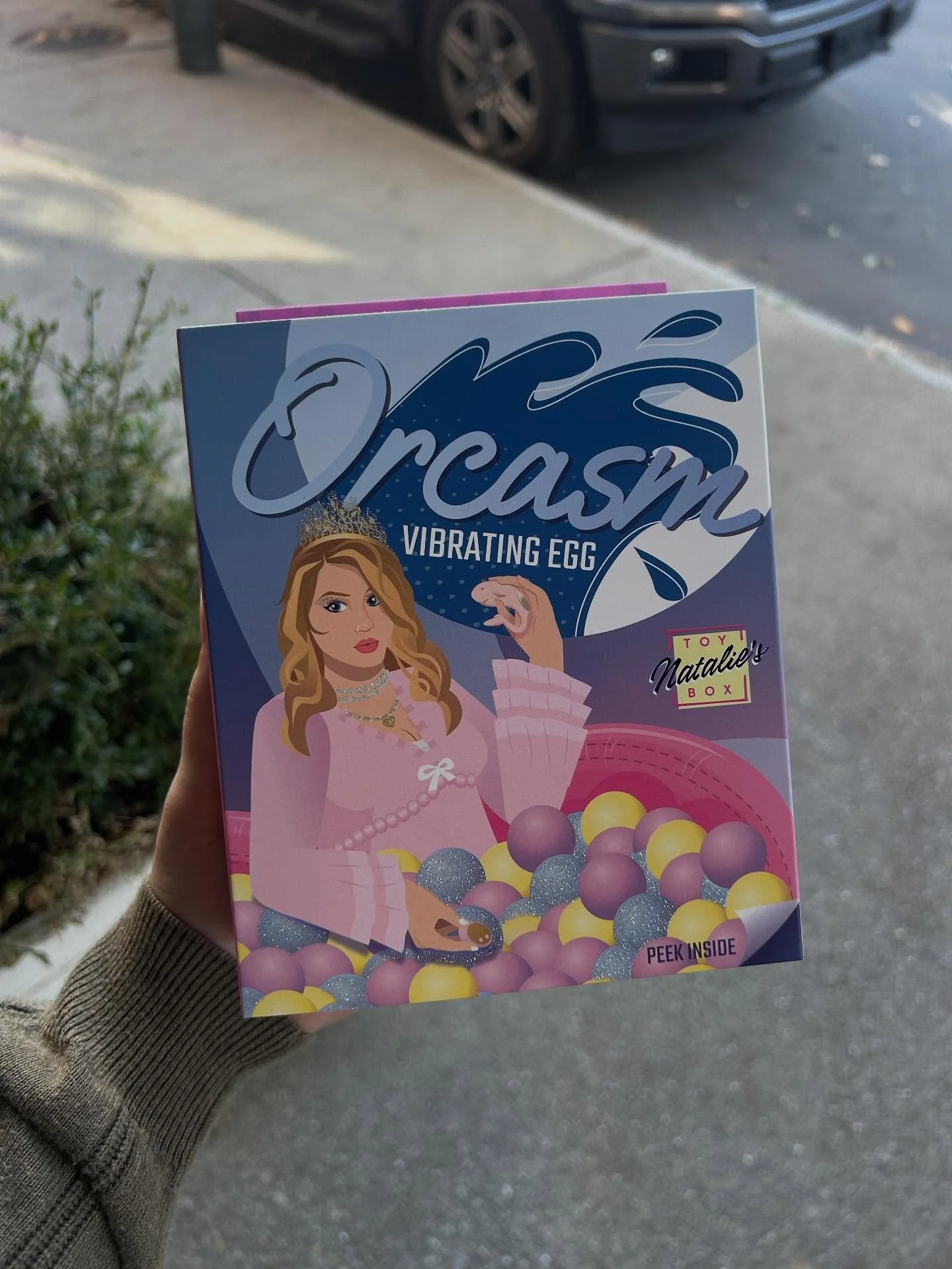 ORCASM is a waterproof remote-controlled wearable vibrating egg. This whale shaped egg provides internal and external stimulation.

VaVaVooom
57 Broadway Street, Downtown Asheville 

#828isgreat #ashevillenc #ashevillelife #visitasheville #shoplocala
