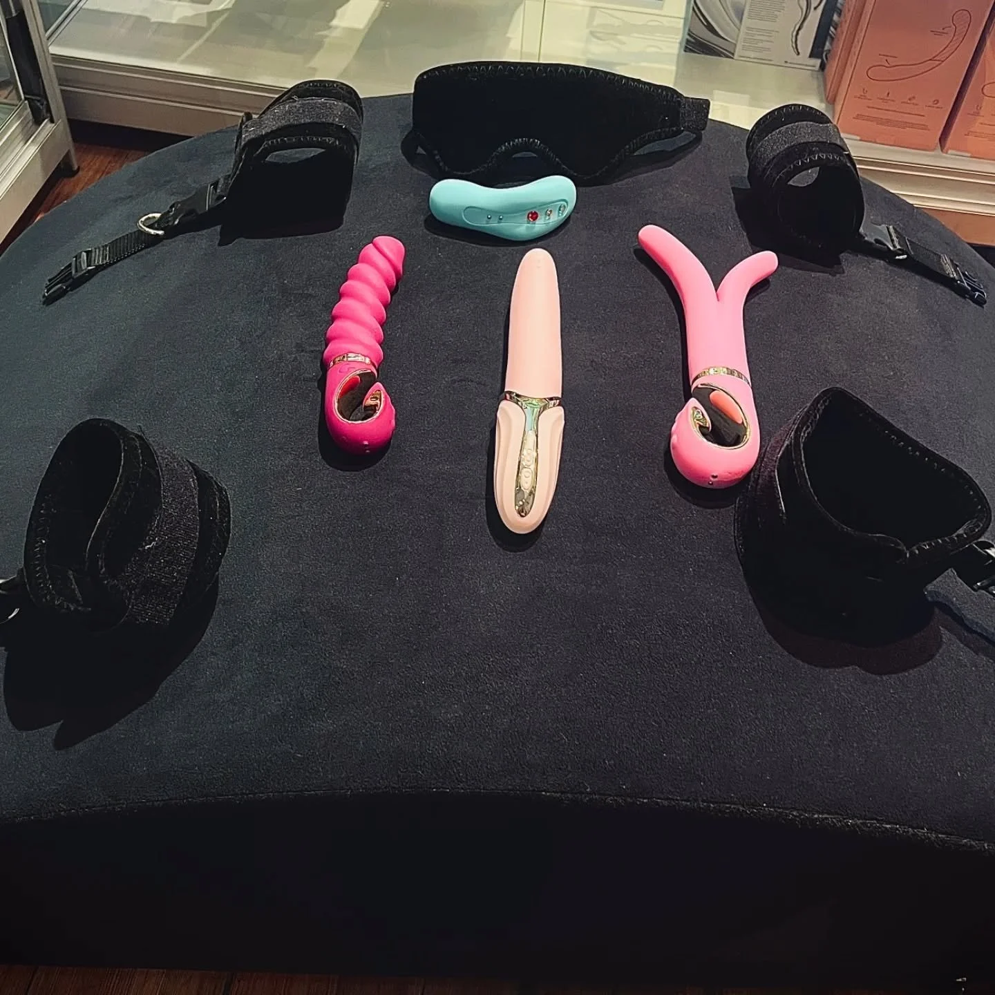 Black Friday is HERE! 

All toys by Zalo, Fun Factory, and G-vibe are 50% OFF‼️ 

Liberator position furniture is 40% OFF ‼️

 So if you need that special stocking stuffer 🎅🎄or you need something ~warm and inviting~ to get you through the winter 🔥