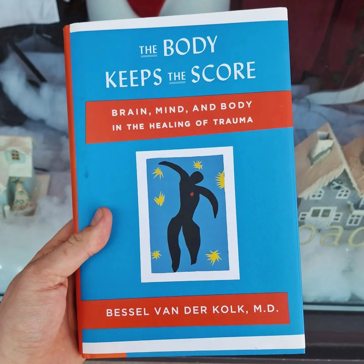 A classic for a reason, Bessel Van Der Kolk's "The Body Keeps the Score" explores the somatic components of taking care of yourself and healing from trauma. It's fascinating and informative- the perfect gift for anyone 📖 ✨️ ❤️ 

Pick up yo