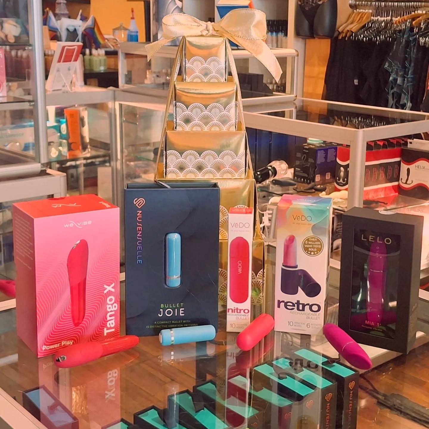 Bullets! 🧡💛🩷 A classic that never goes out of style 

We are open until 9 pm today and fully stocked with every little thing you need 💋🌟

#romanticasheville #828isgreat #avlovers