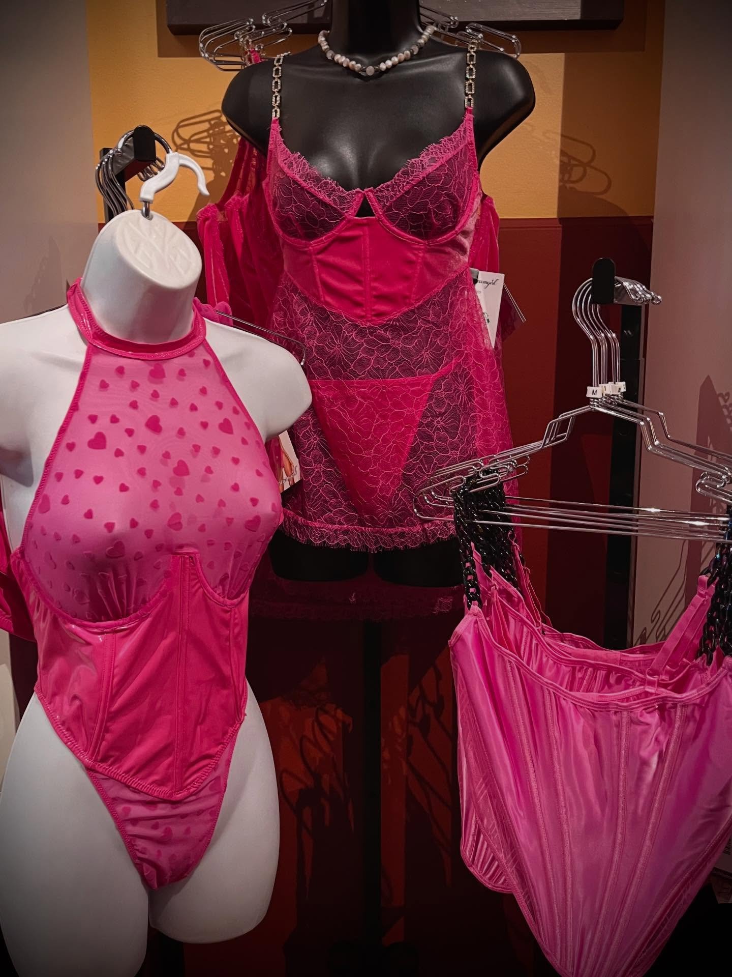 It is February! 💕 aka Valentine&rsquo;s season! 💘 aka the best reason to have pink lingerie everywhereeee!!! 💞🌸🎀

We are here we are open with all the sweet little things for you and your lover(s) to enjoy 🥂

Come on by! 
Open until 8pm @ 57 Br