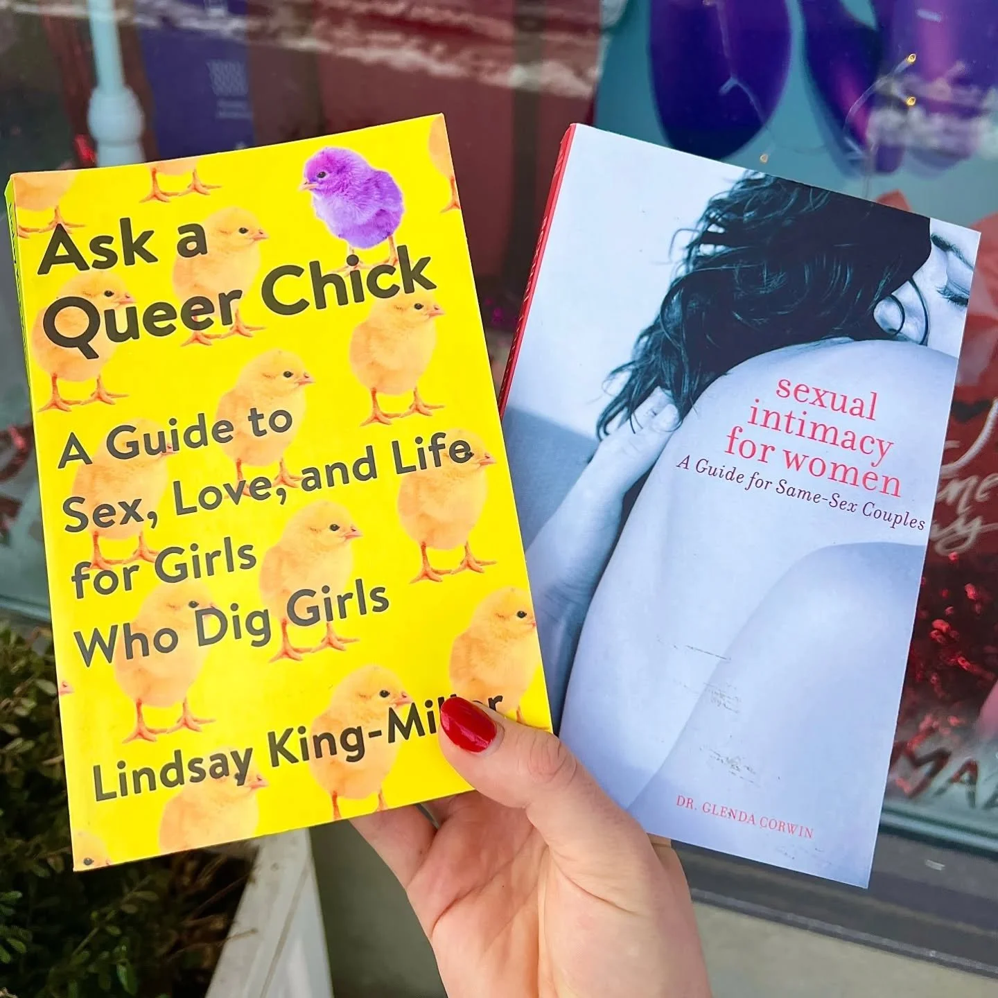 It's ❤️ lover season ❤️ and we have the literature you need to add that extra spice to your relationship.

Full of exercises, anecdotes, and expert answers to tough questions, Ask a Queer Chick and Sexual Intimacy for Women are essential guides for n