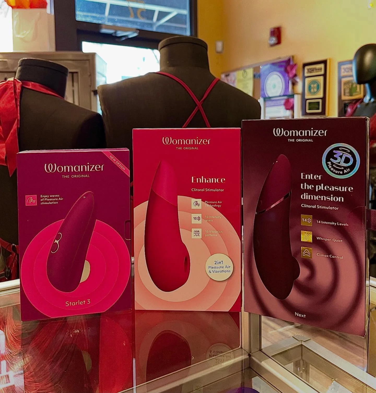 Experience waves of pleasure 💞💜💕💞💖💓💜💕🌊🩷💞✨

Womanizer invented air pulse technology and has been perfecting it ever since ~ 

Very different from normal vibration, its pulsating and massaging changes in air pressure are known to never over-