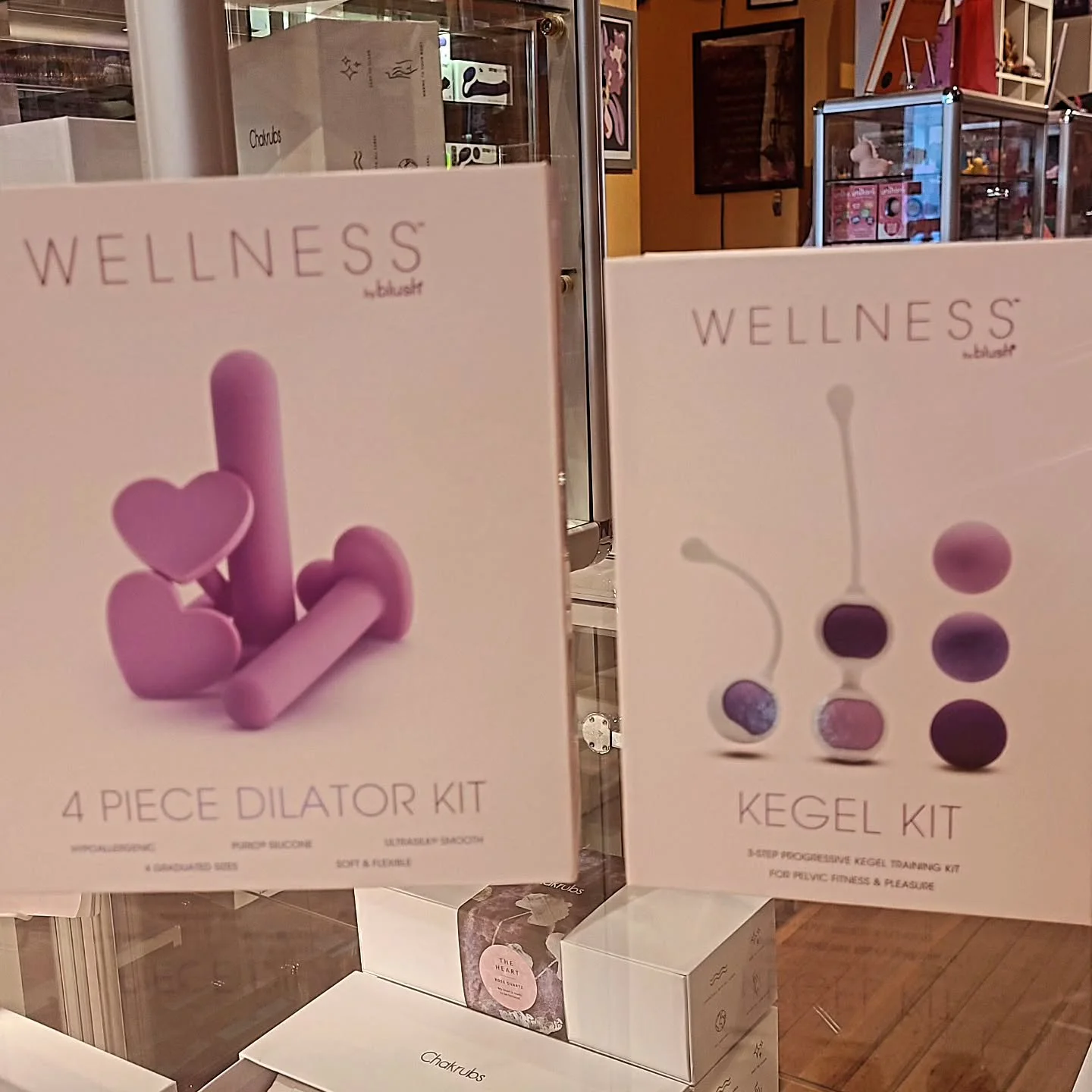 Let's get physical 💪🏻🏋&zwj;♀️

Kegal weights and dilator sets are a great way to make things downstairs more toned and comfortable

Looking to work on your pelvic floor? Stop by and see how we can help! 

#downtownasheville #shoplocalavl #ashevill