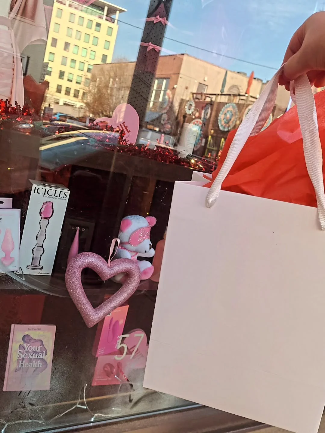 It's Valentine's Day 💘
Y'all know where to go for the things you need 😉
We're here 'til 9pm 😍🥰

#downtownasheville #exploreasheville #ashevilledatenight #shoplocalavl #ashevillelocal