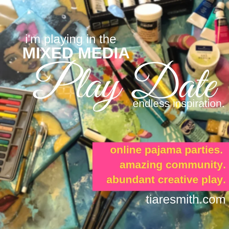 Let's Play on the Mixed Media Play Date in 2019 !