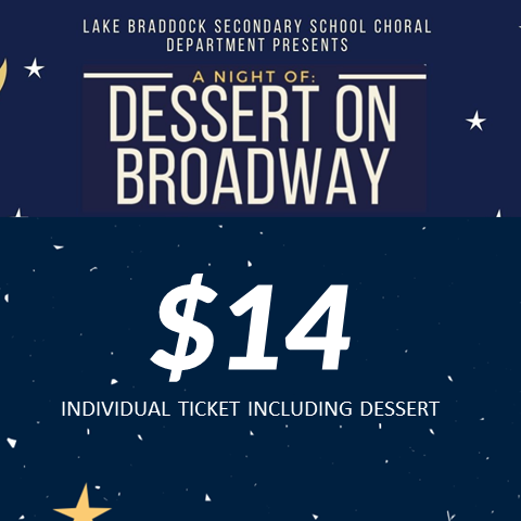 Individual Ticket with Dessert