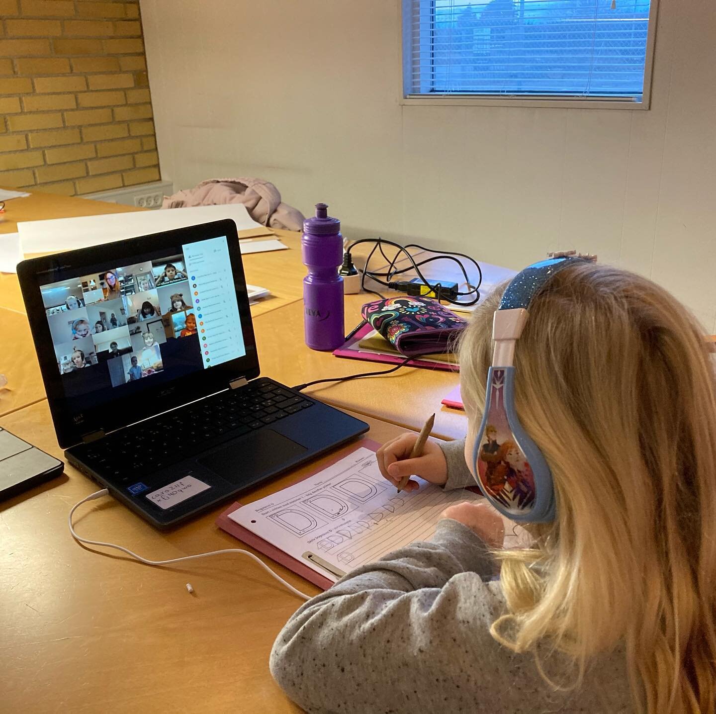 Due to School-lockdown in Denmark we introduce you to our new temporary colleague, Caroline (age 6). She doesn&rsquo;t really contribute with any skills.. apart from a little background noise. 
We hope that Schools are opening again 18th january so s