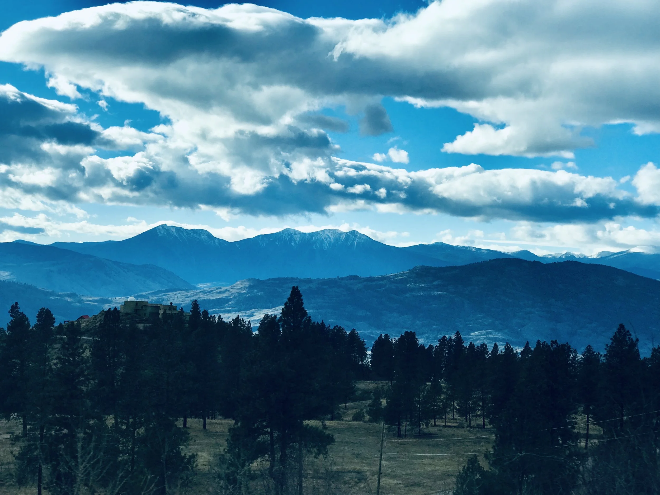 Coming into Osoyoos.