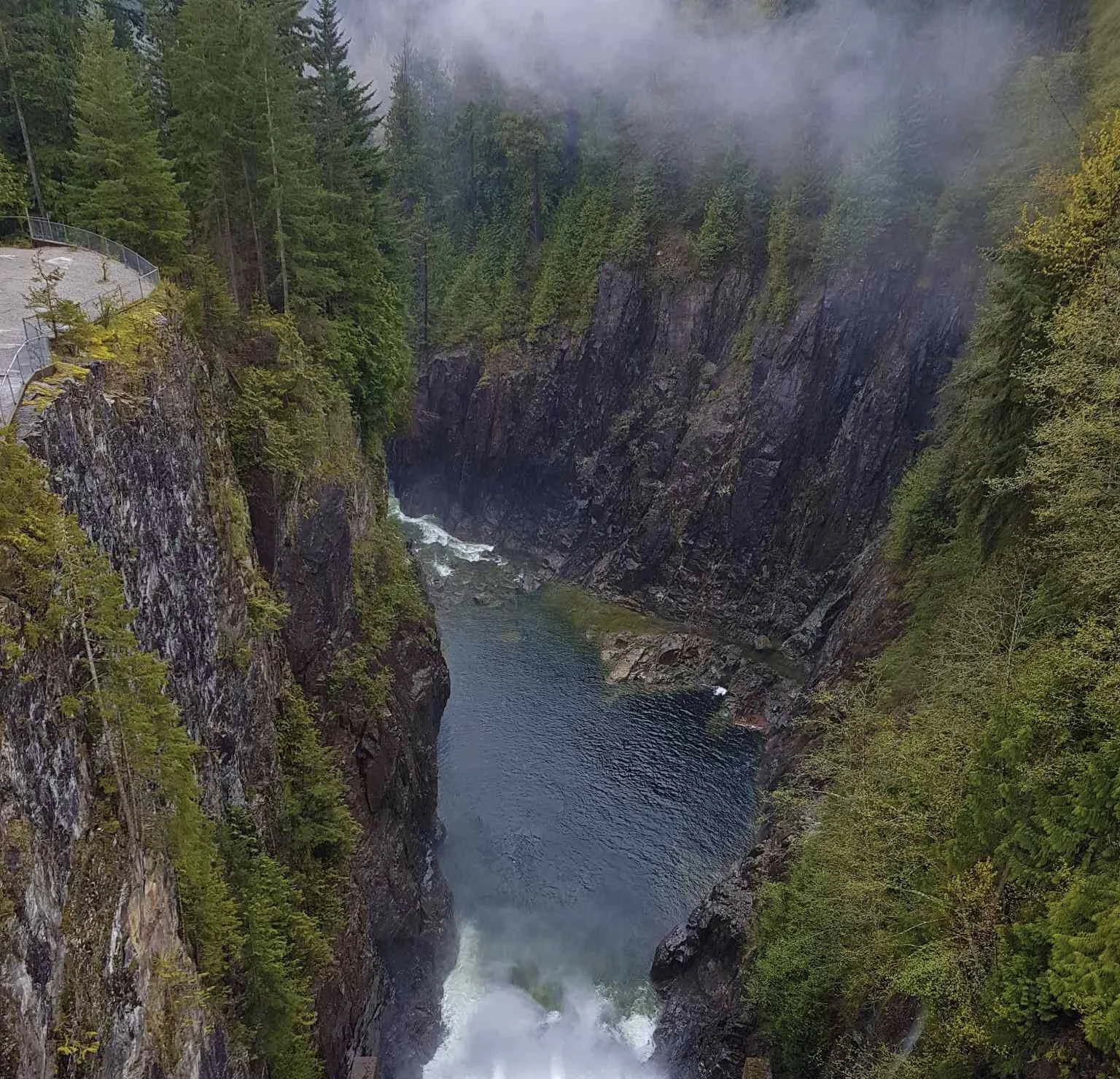 Capilano Canyon.