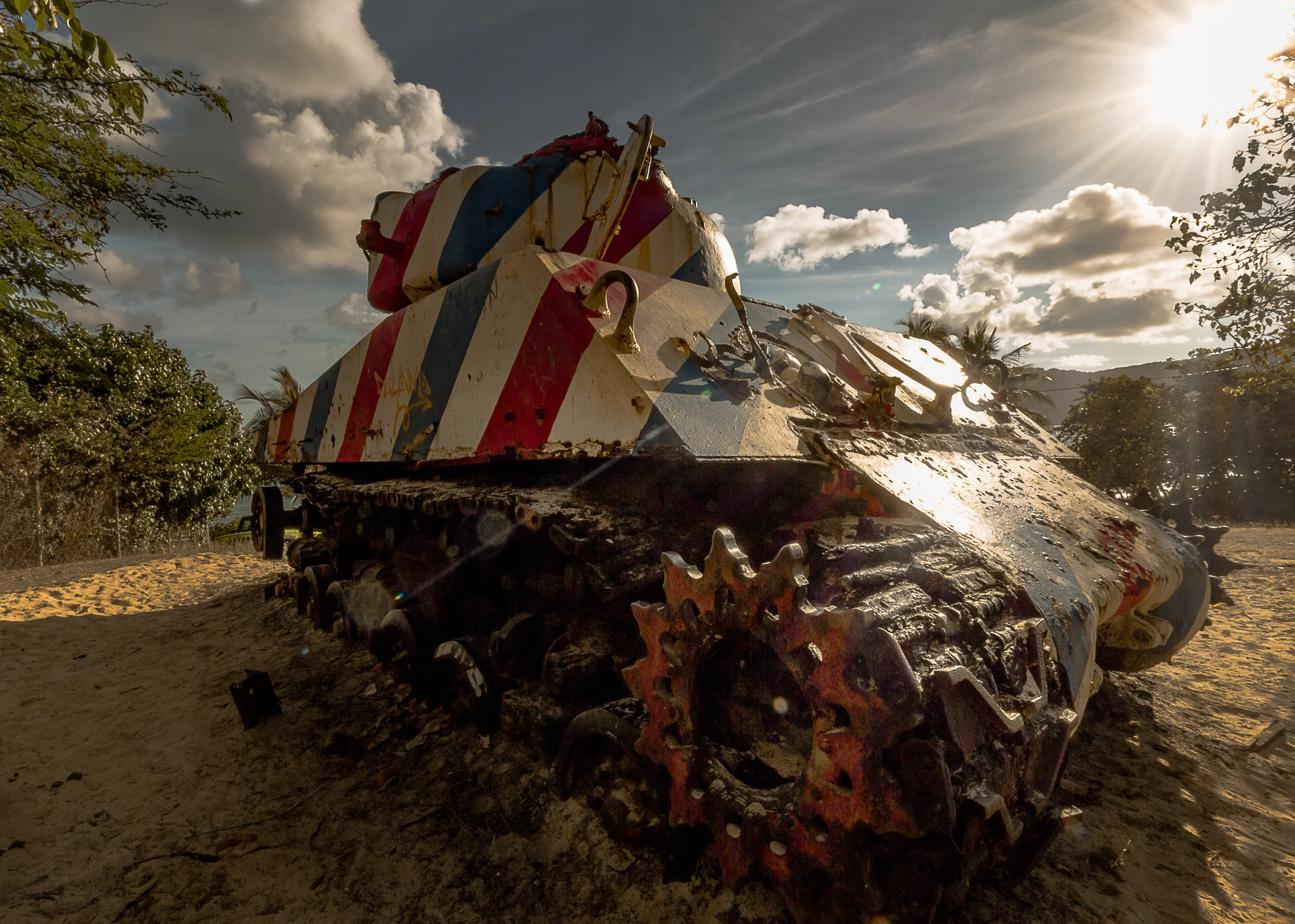 Tanks of Flamenco Beach II