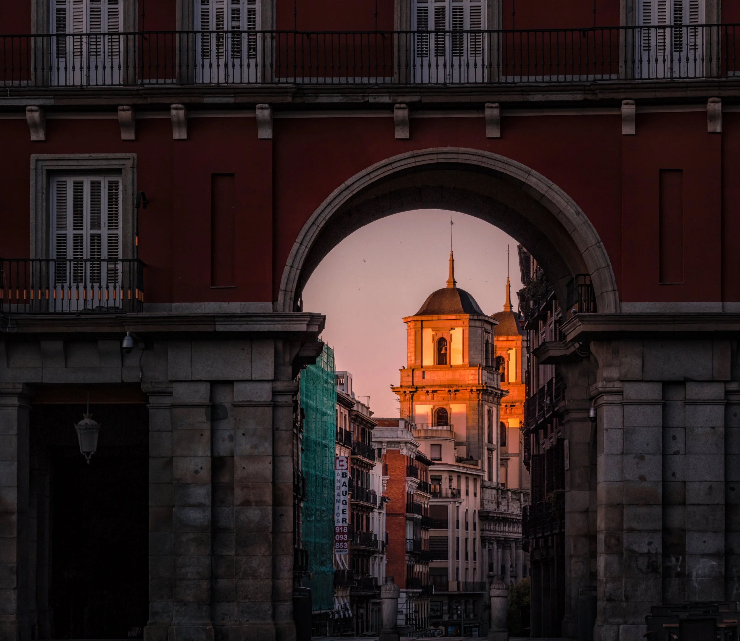 Plaza Mayor mornings