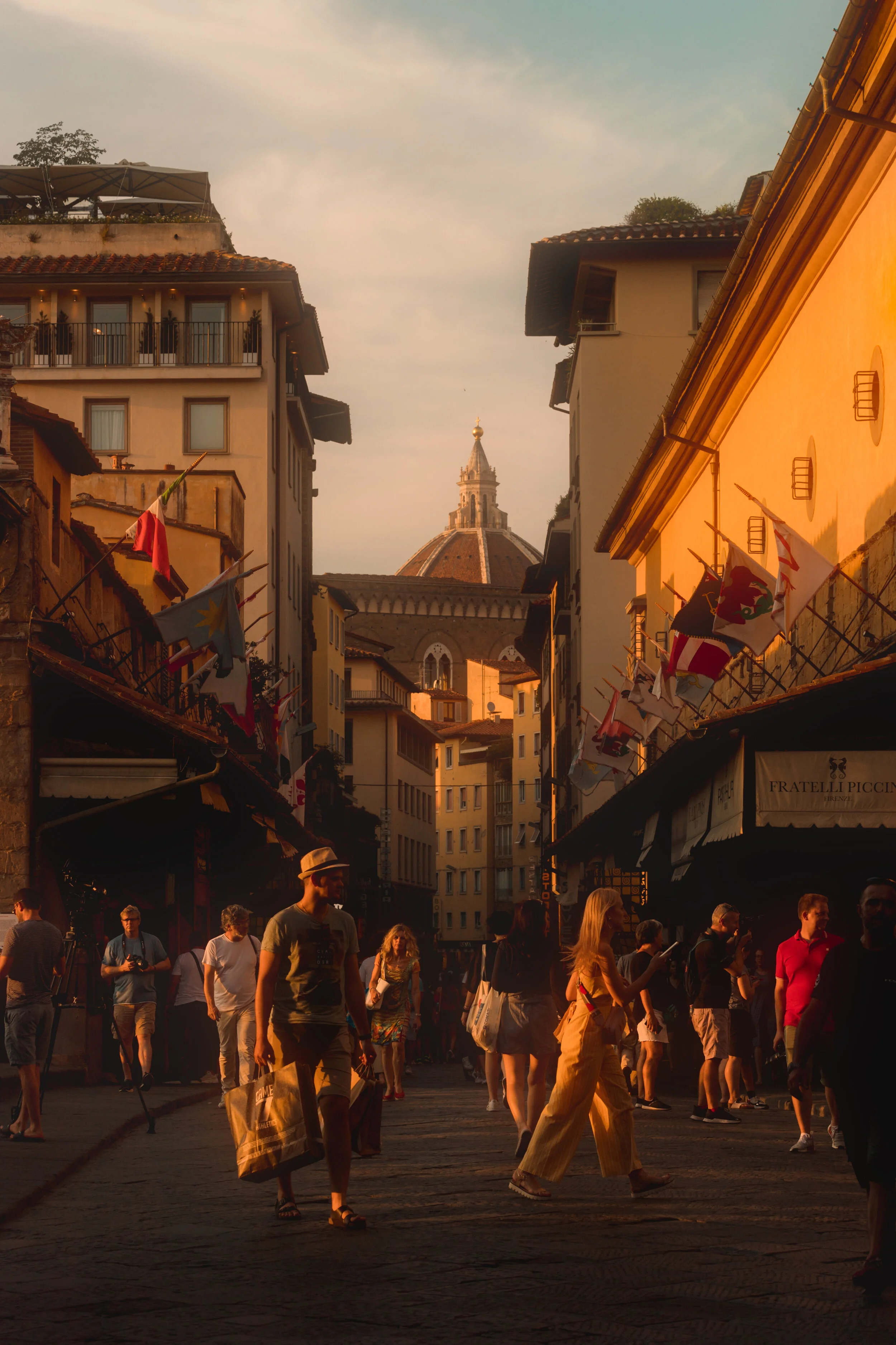 Late Summer Light on the Ponte Vecchio 