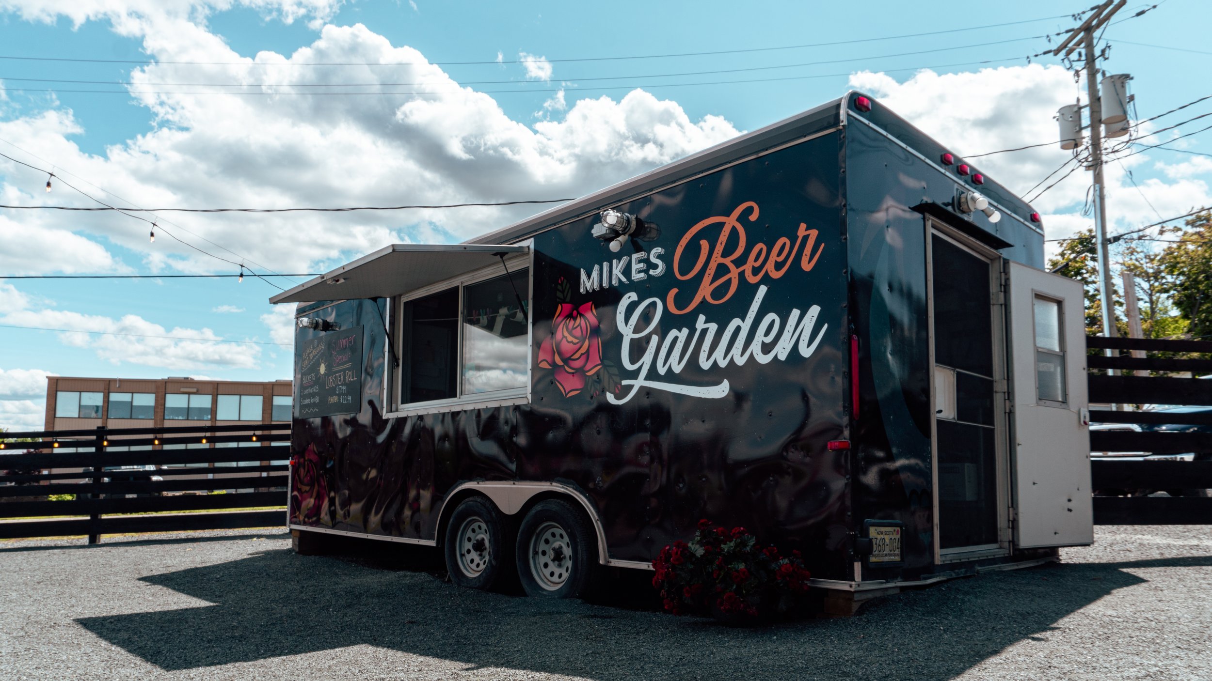 Check out Mike's Beer Garden