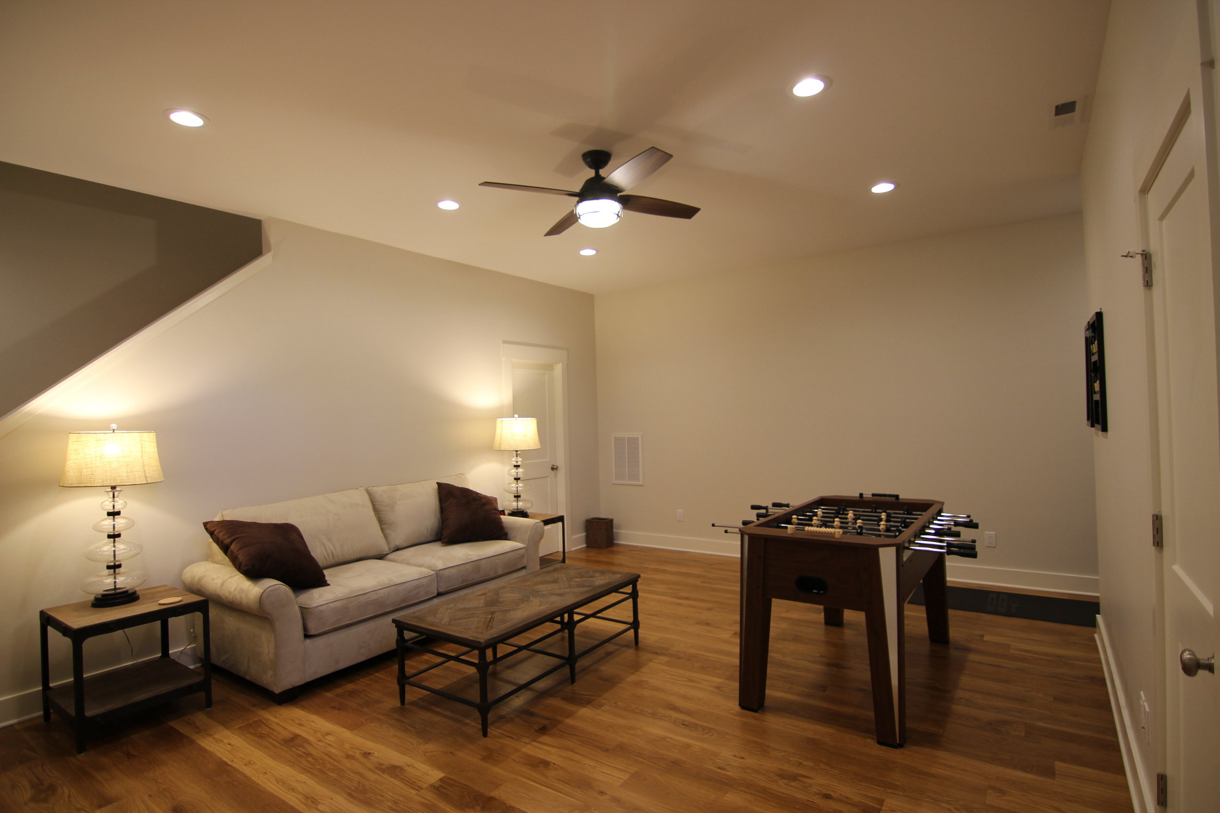 Game Room with Sleeper Sofa