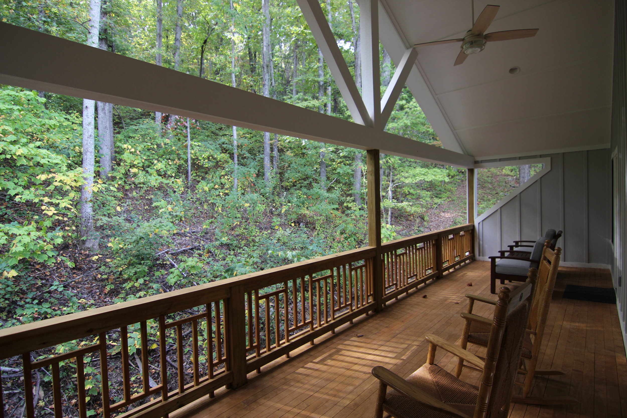 Back Porch of Upper Level