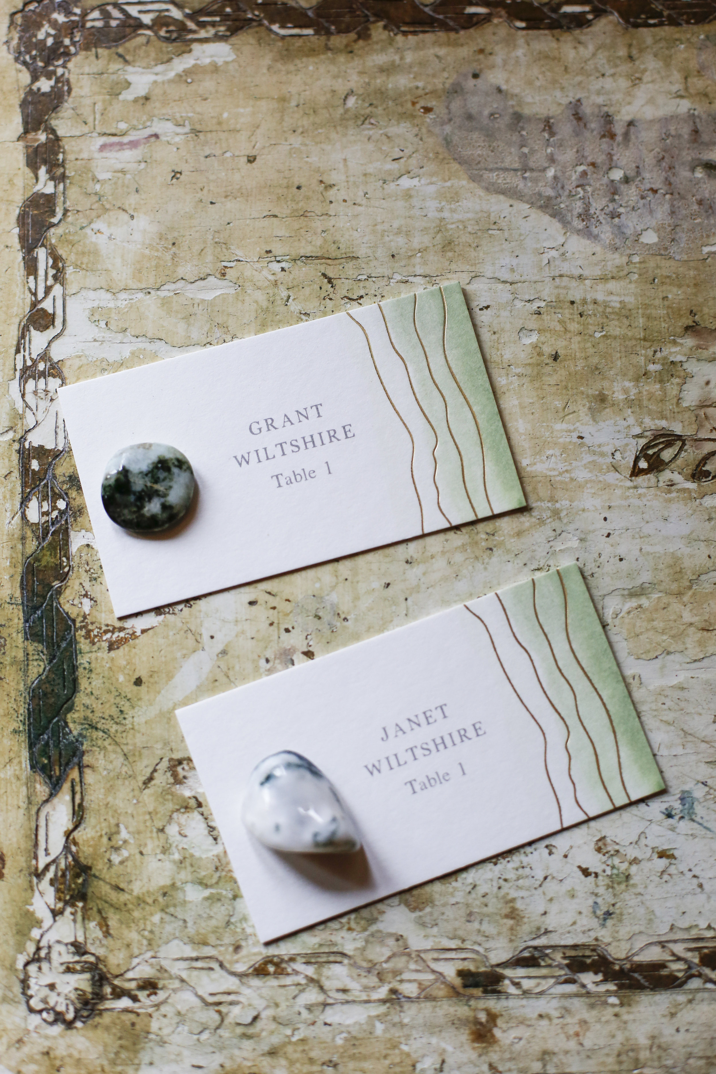Copy of Vermont Wedding Place Cards