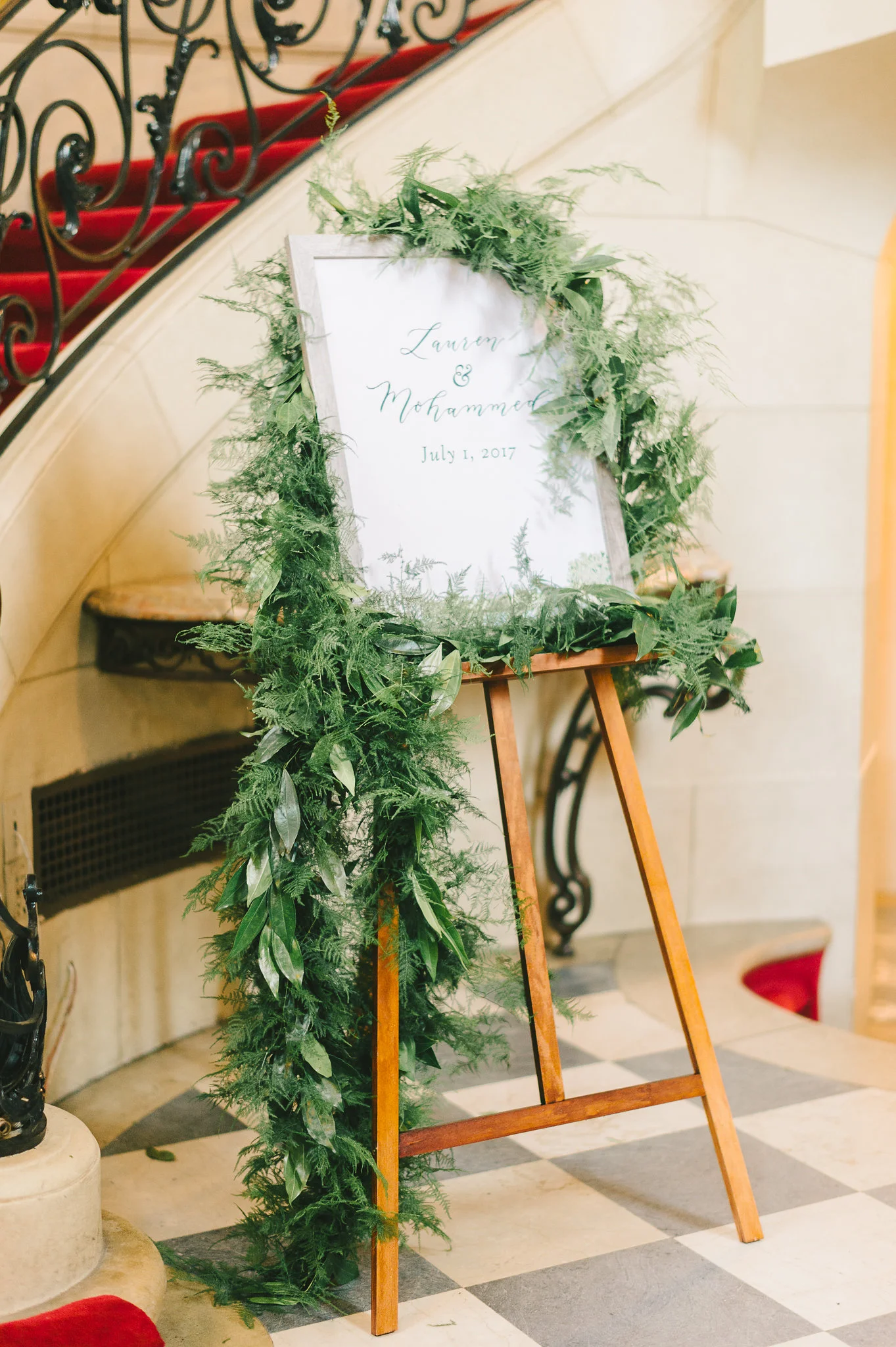 Copy of Copy of Copy of Copy of DC Wedding Sign Invitation Design