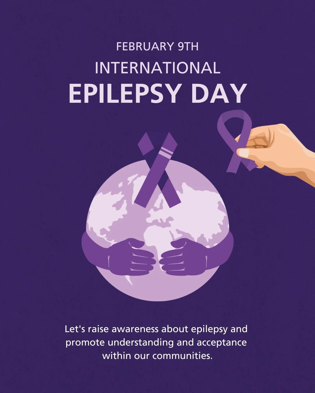 ICYMI International Epilepsy Day was February 9th. Epilepsy is a neurological condition that affects the nervous system, also known as a seizure disorder. It is usually diagnosed after a person has had at least two seizures (or after one seizure with