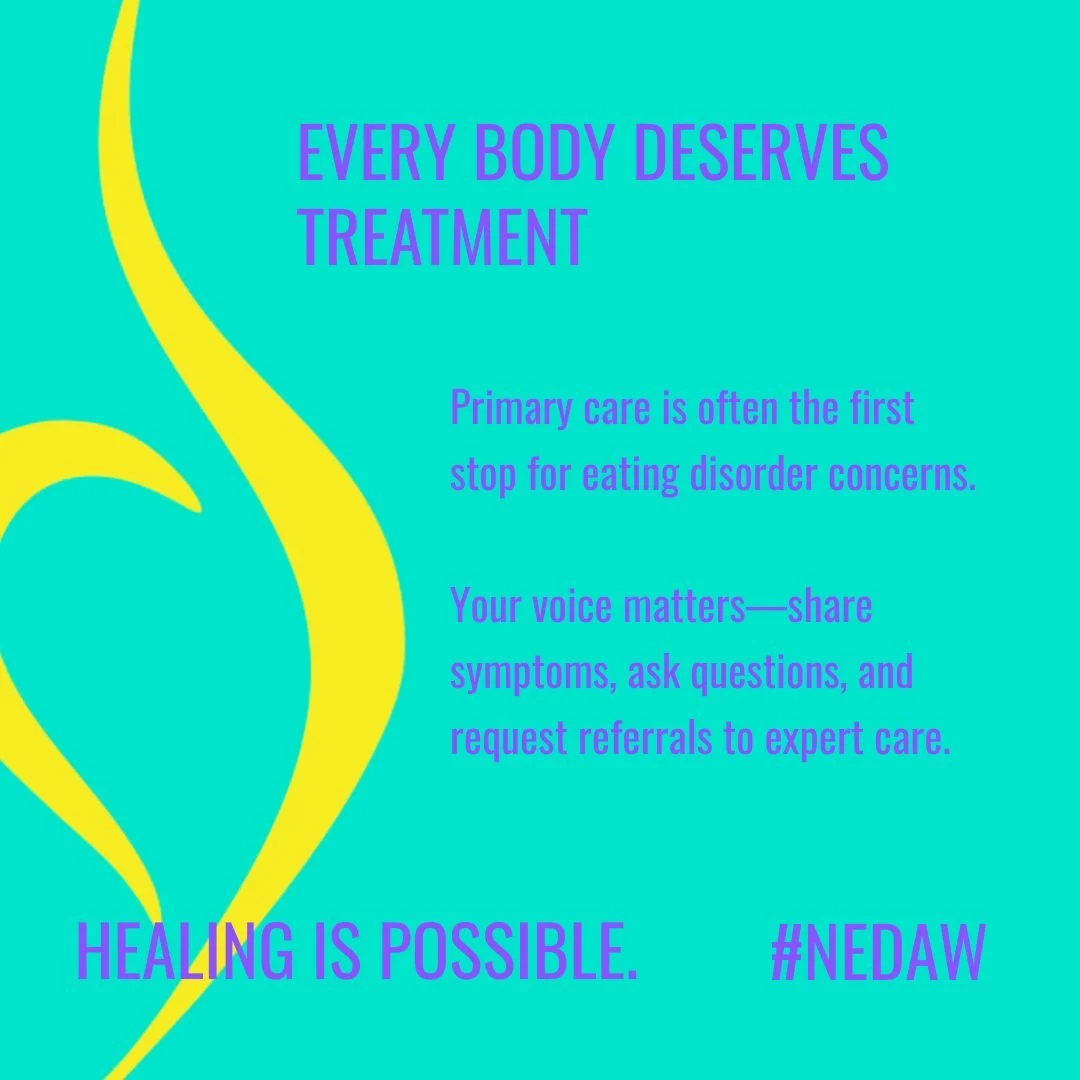 National Eating Disorders Awareness Week highlights the seriousness of eating disorders across the United States.  While eating disorders can affect anyone, research has shown that people of color, and gender diverse and transgender individuals are a