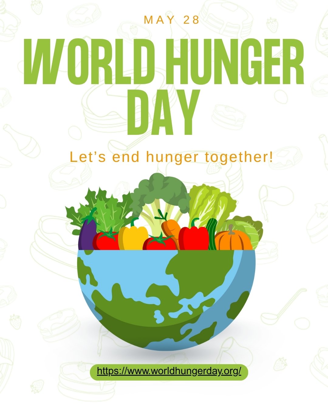 World Hunger Day is a global initiative aimed at combating hunger and malnutrition. On World Hunger Day, we highlight that Feed America provides easy access to food pantries in Connecticut, as well as applications for the SNAP and WIC benefits.

For 