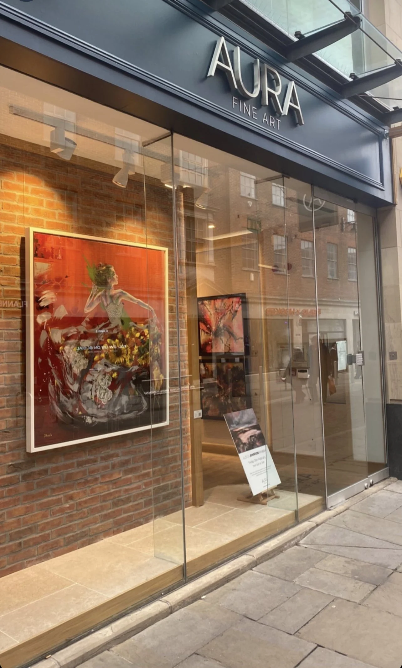 AURA FINE ARTS GALLERY, Nottingham, UK.