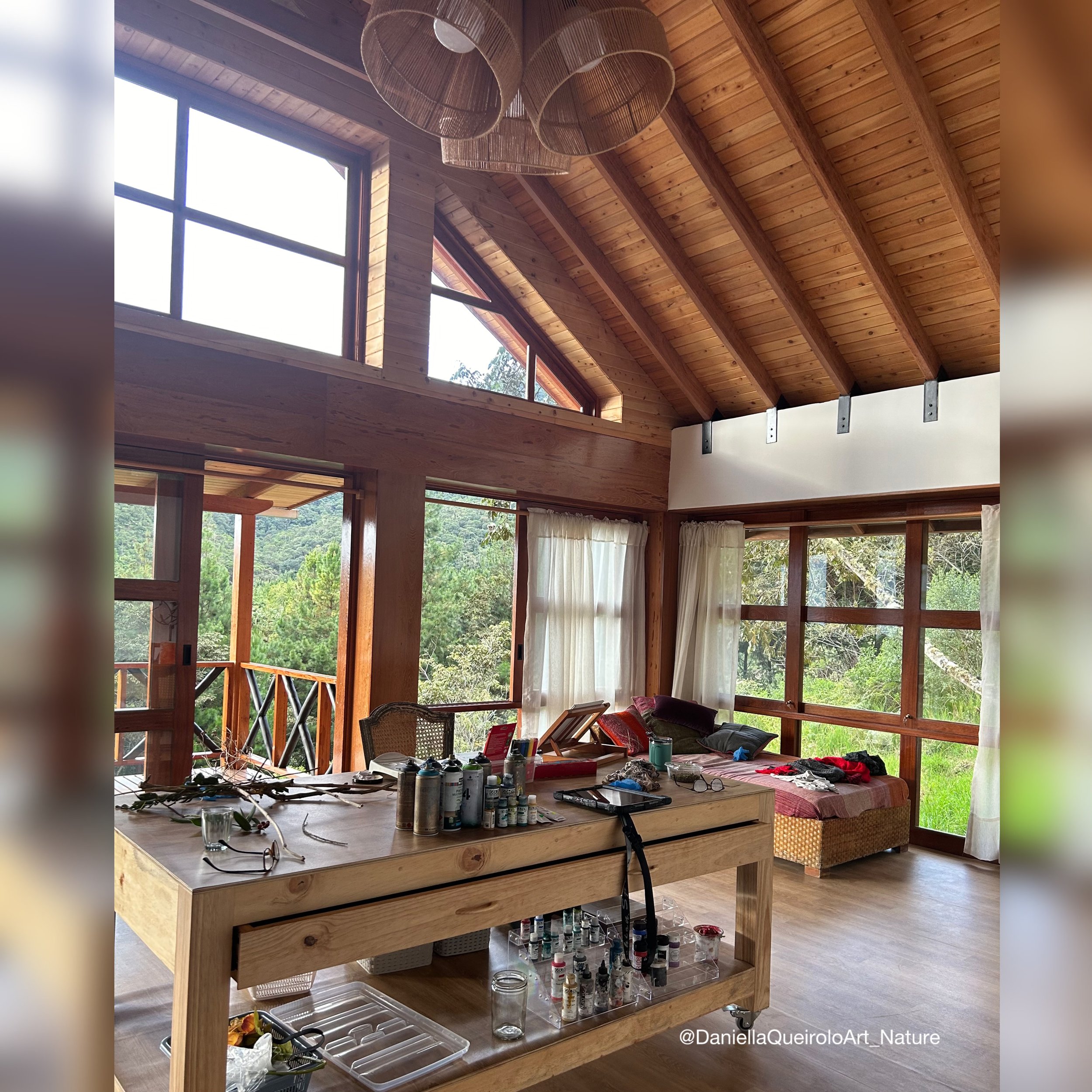 Daniella Queirolo's Woodland Atelier
