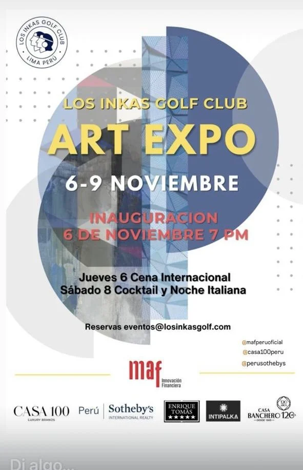 Lima ART EXPO, Los Inkas Club, LIMA