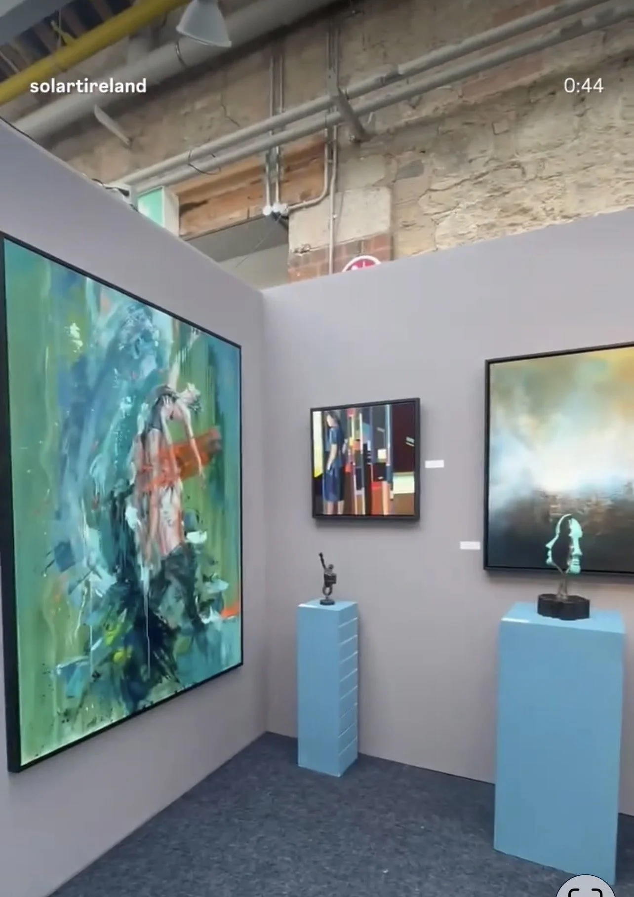 EVOLVE ART Fair, Sol Art Gallery, Dublin.