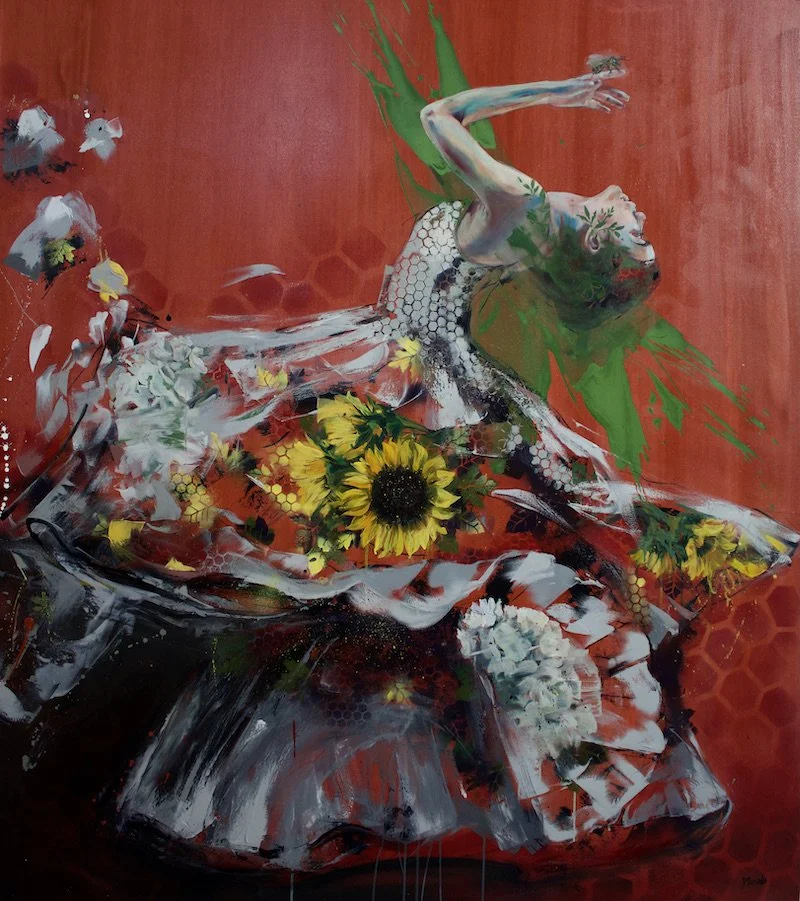 Copia de DaniellaQueirolo_QueenBee2_2022_Oiloncanvas_150x130cm 2.jpeg