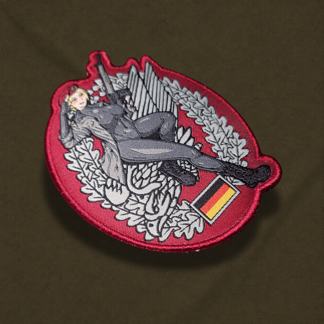 West German Pinup Waifu Cold War Morale Patch (2).png