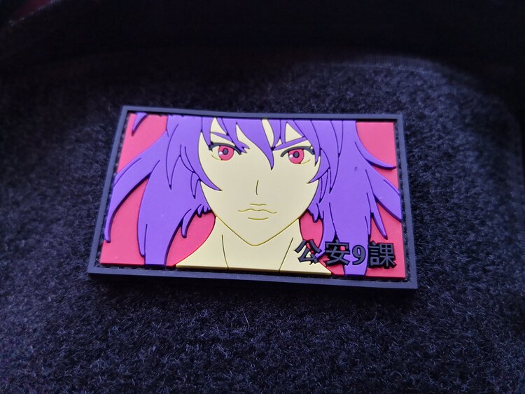 Anime Eyes Embroidered Patch, Anime Patch Hook Loop