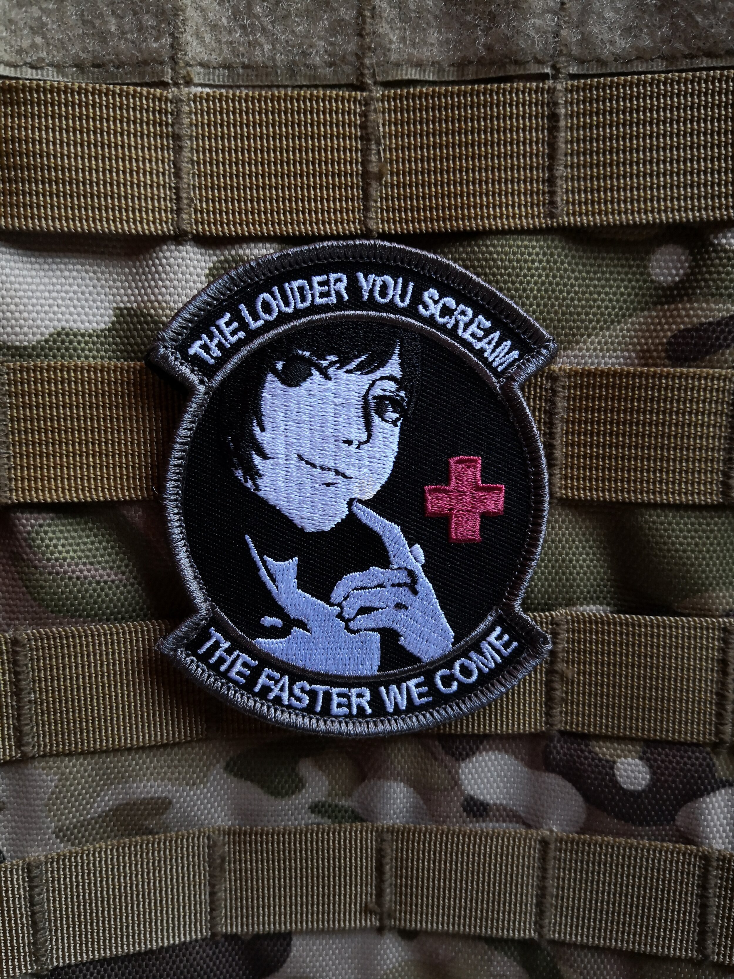 Anime Vietnam War Marines Call of Duty Girl Panzer Morale Military Airsoft  Patch  eBay