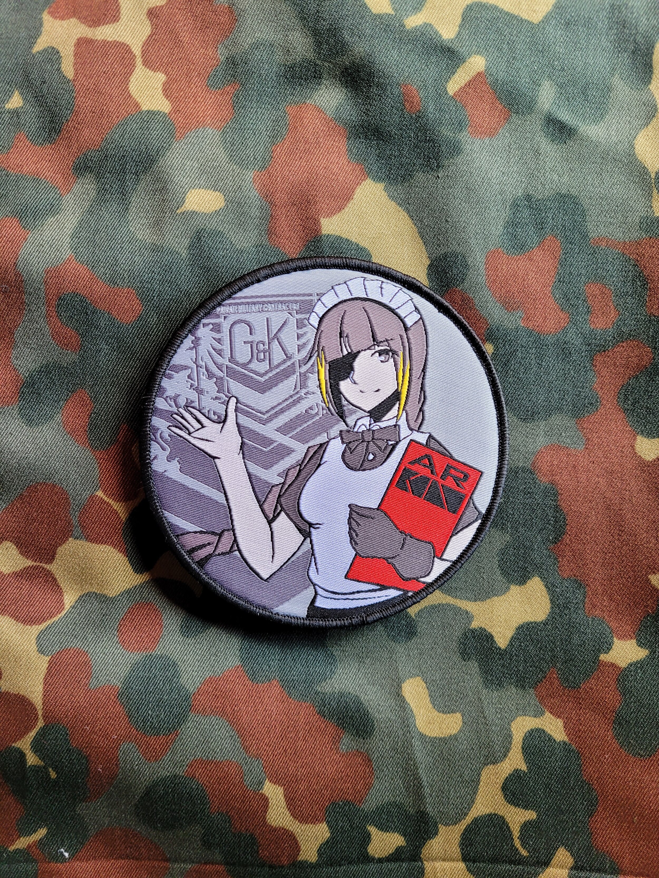 Anime patch DT-0002 Girl''s Frontline FNC military ver 