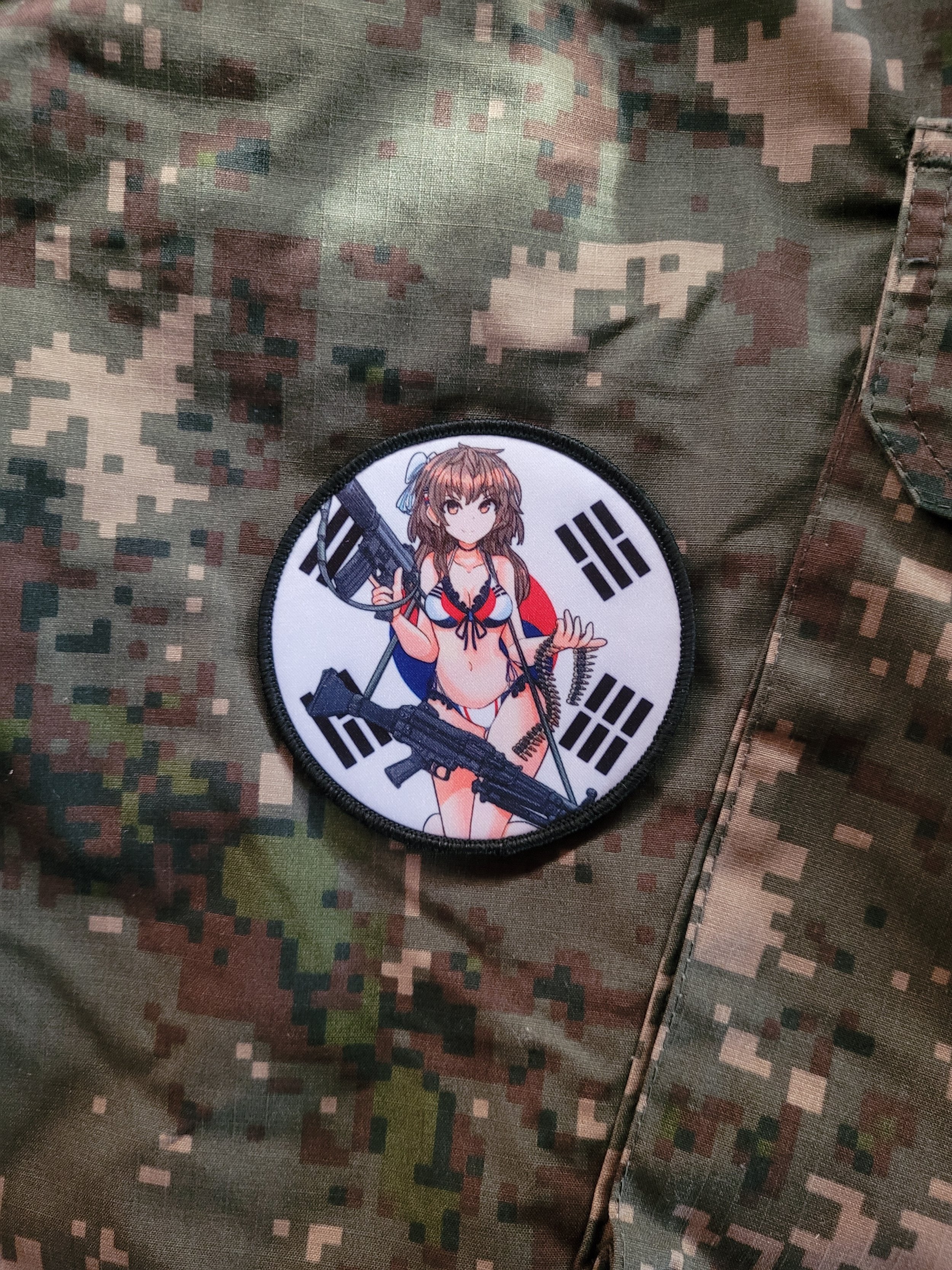 Anime Vietnam War Call of Duty Girl Panzer 16 Military Airsoft Morale Army  Patch  eBay