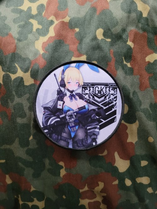 Girls Frontline 'FNC Choco' Airsoft Morale Anime Patch