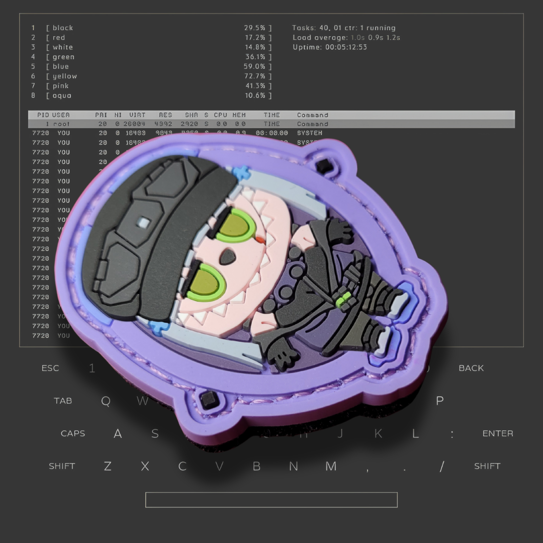 GFL 416 Labubu PVC Anime Morale Patch (1).png