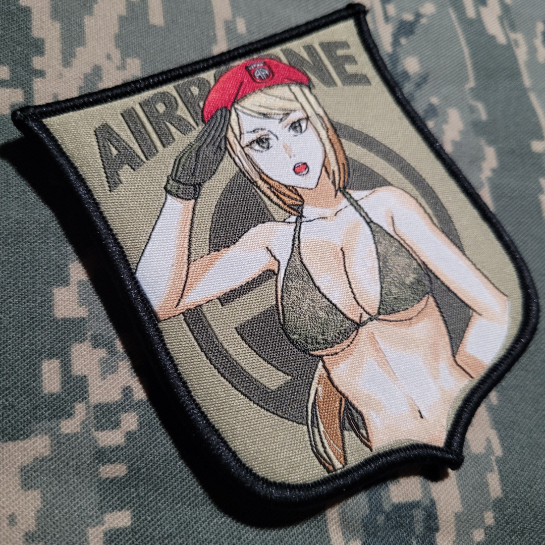 Airborne Ranger Waifu Anime Morale Patch side.png