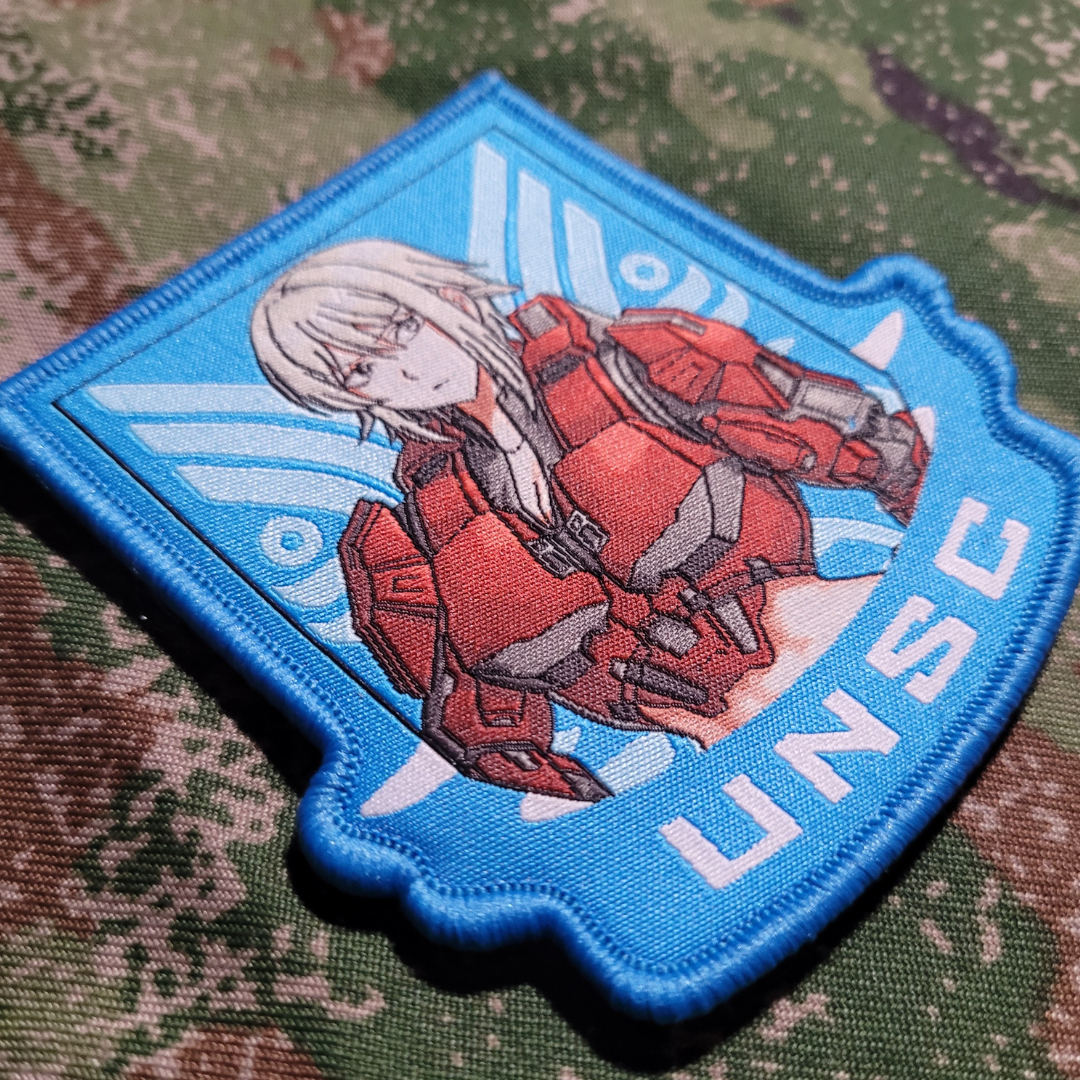 Halo Female Spartan Soldier Anime Morale Patch side.png