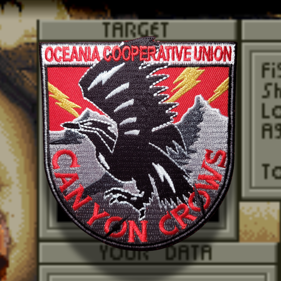 Front Mission - Canyon Crows PMC Mecha Video Game & Anime Morale Patch