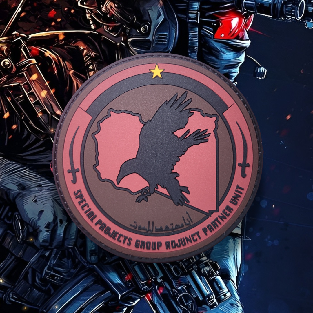 Black Powder Red Earth Cold Harbor PMC PVC Morale Patch.png