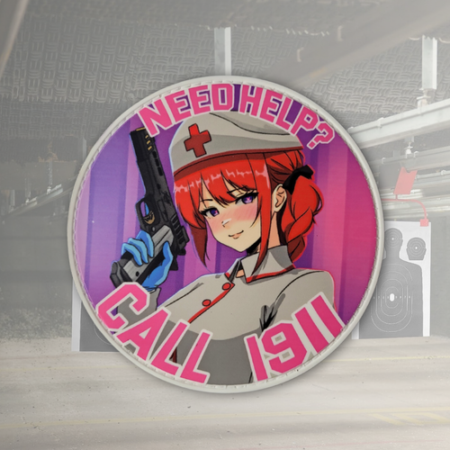 PLA China Army Girl anime waifu airsoft Girls Panzer morale hook loop QBZ patch