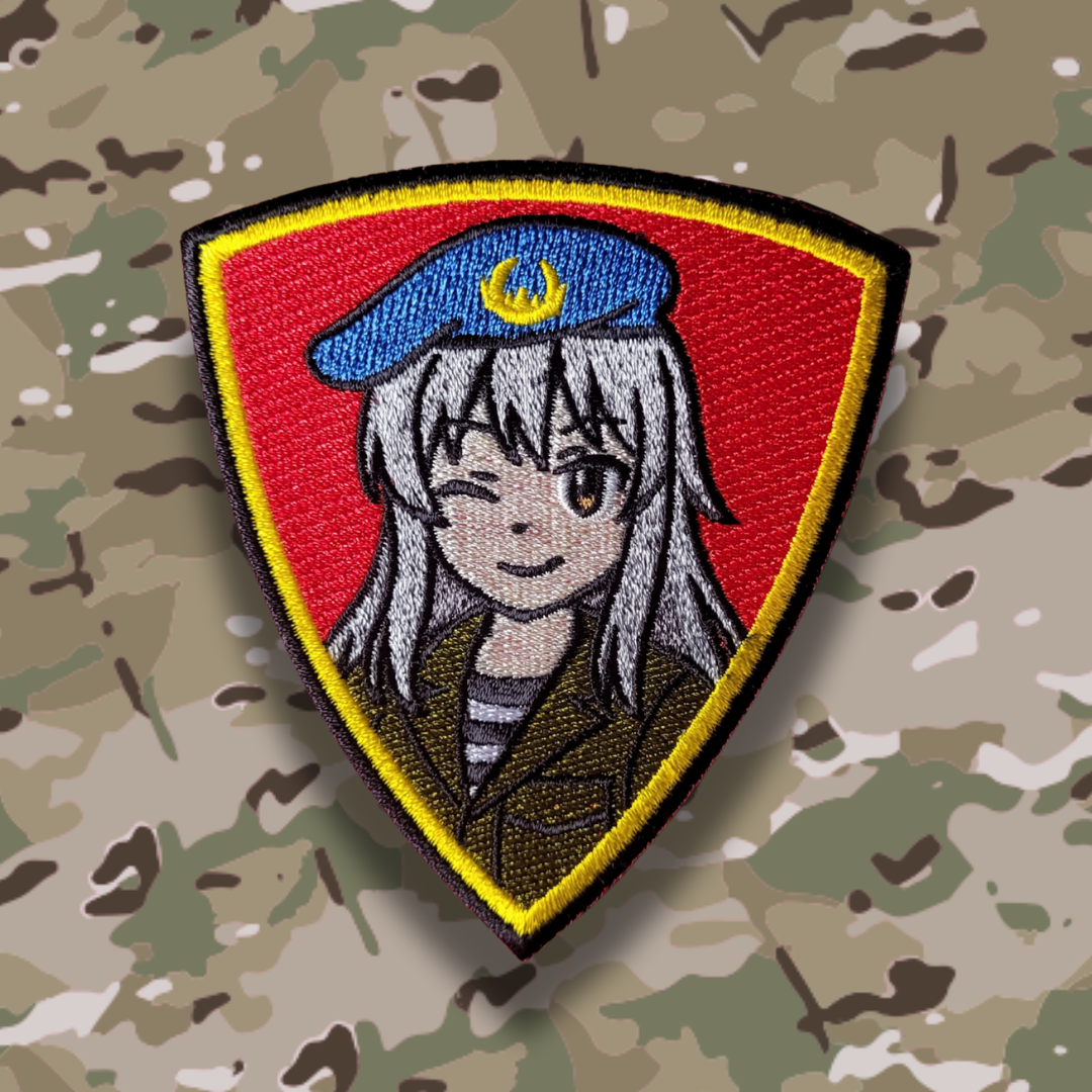 Russian Spetsnaz Anime Airsoft Morale Patch.png