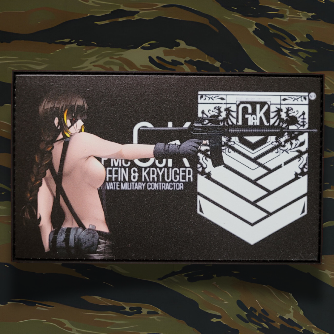M16A1, Girls Frontline Metal Gear Solid RAID Female Snake Anime Morale Patch.png