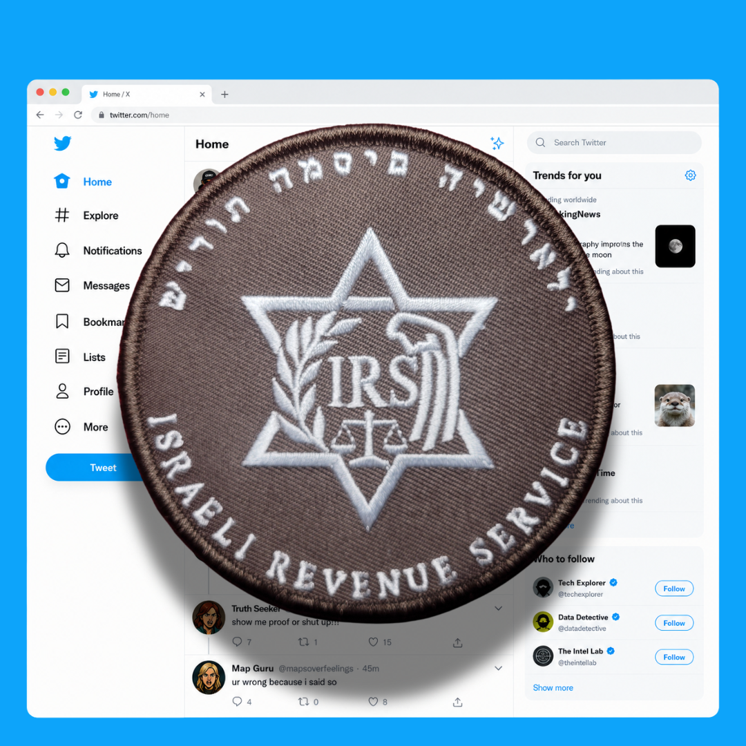 Funny IRS morale patch