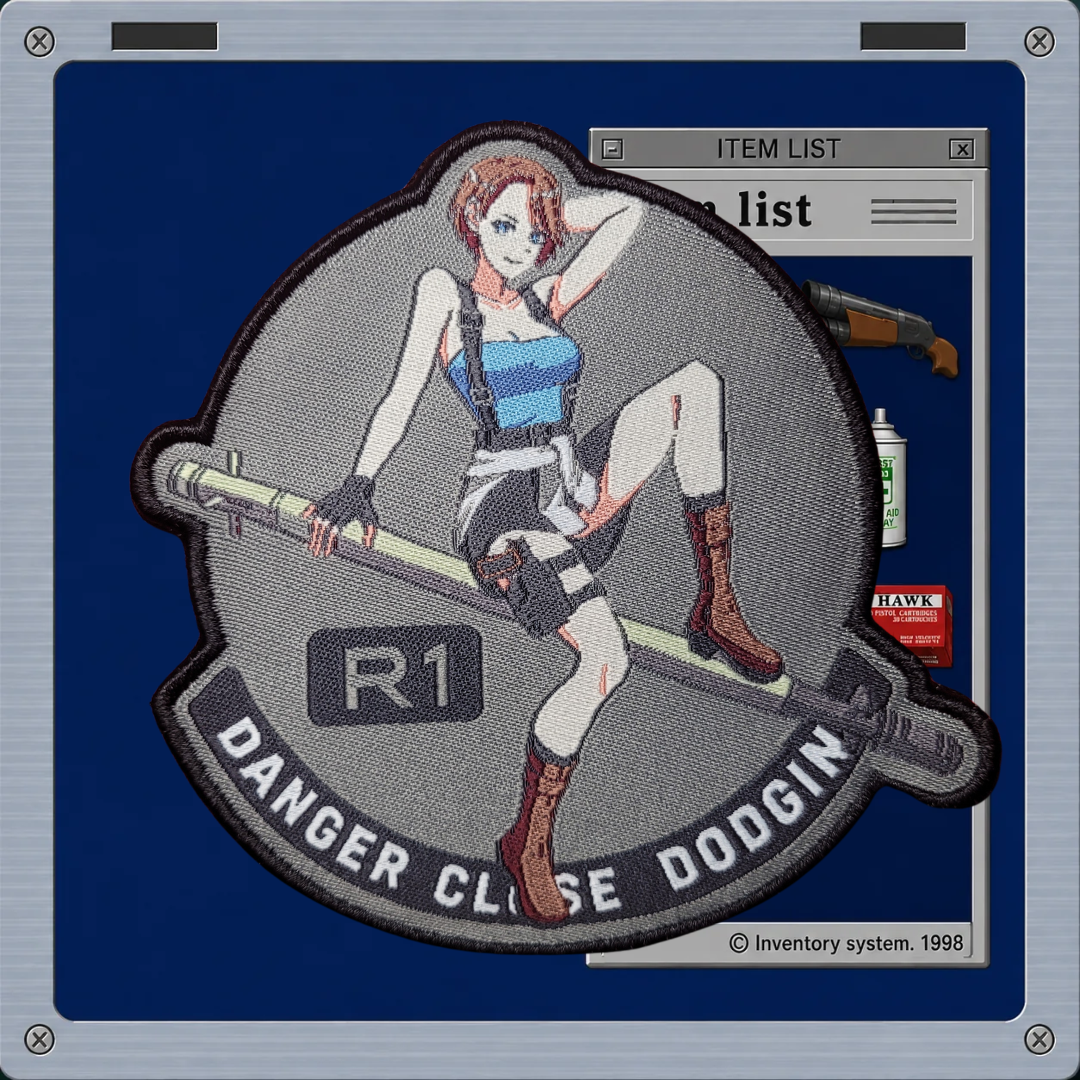 Resident Evil 3 Nemesis - Jill Valentine 'Press R1 to dodge' anime morale patch
