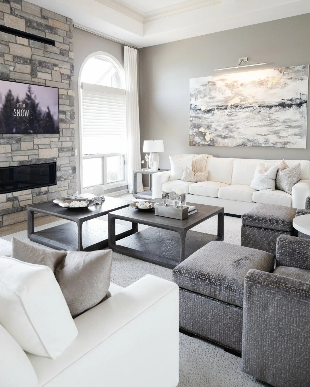 There&rsquo;s nothing like the first snow to make home feel extra magical. Wishing you a warm, relaxing, and beautifully cozy day!❄️

Considering a seasonal refresh or planning for the year ahead? Our team is here to guide you in creating a home that